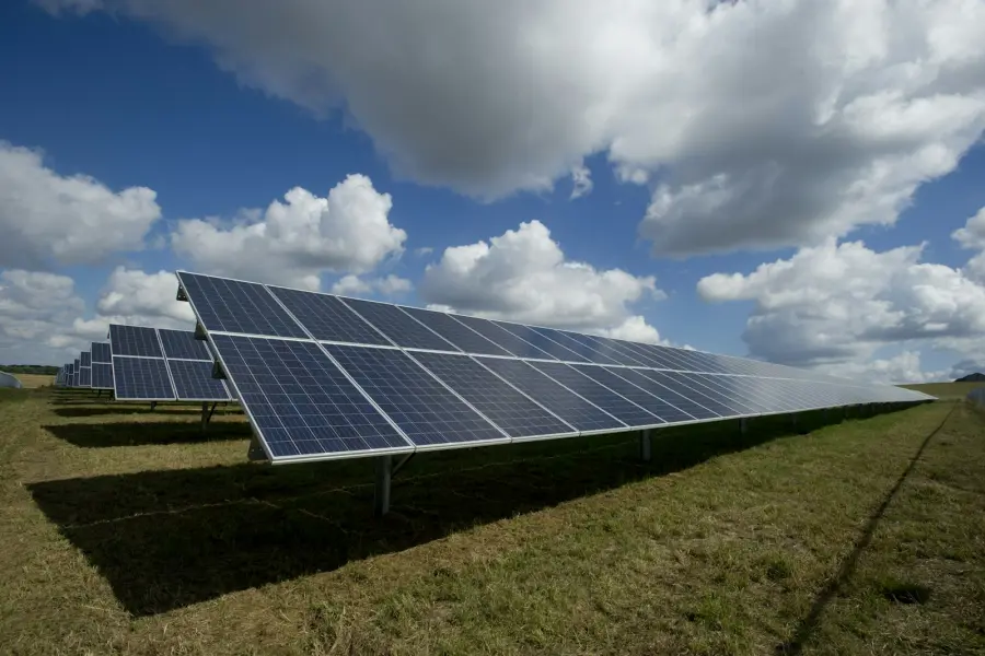 12 kW residential solar array installed in Bedford, Virginia